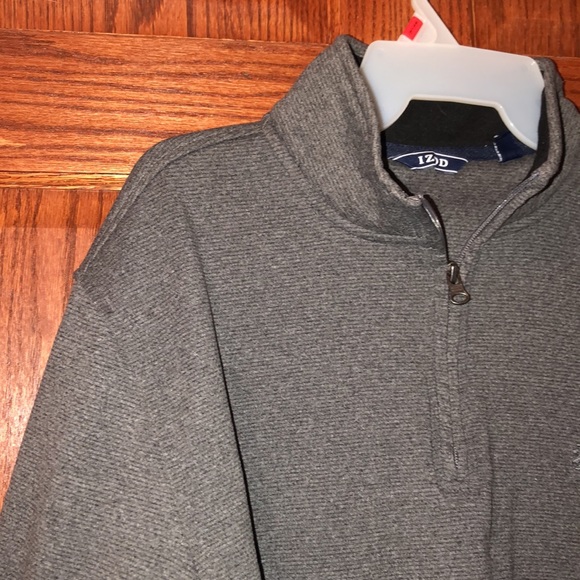 NEW LISTING! IZOD Mens Pull-over 1/4 Zip Sweater - Picture 5 of 9